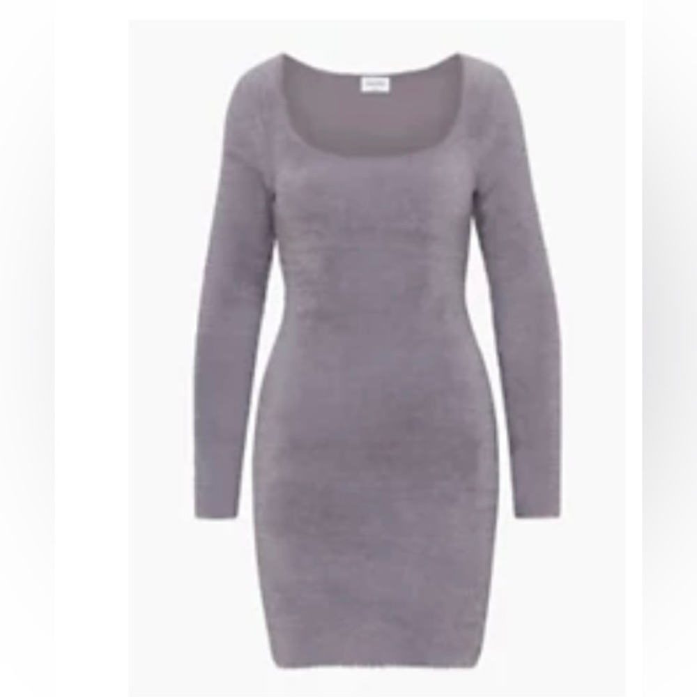 Sunday Best sweater dress, size S, Rocky Grey